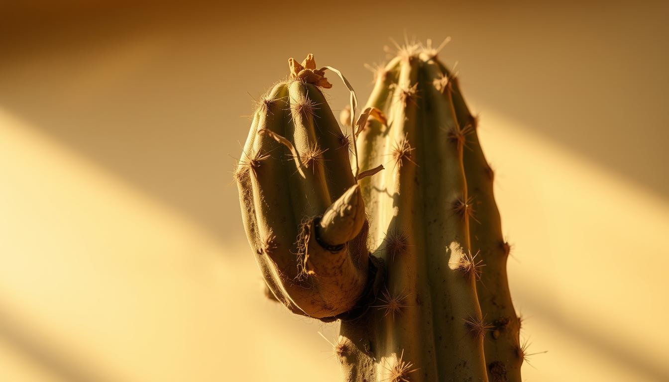 Przesuszony kaktus